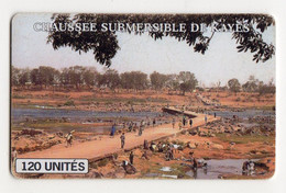 MALI REF MV CARDS MAL-37 120U CHAUSSEE DE KAYES - Malí