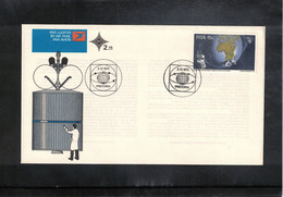 South Africa 1975 Space / Raumfahrt Satellite Communications Interesting Cover - Afrique