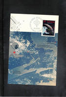 Canada 1985 Space / Raumfahrt Canada In Space - Satellites FDC - Amérique Du Nord