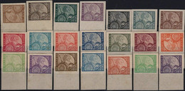 PORTUGAL - TIMOR - PROOF - 1935 - Complete Set Padrões    MNH LUXUS POSTFRIS - Essais, épreuves & Réimpressions