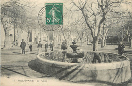 / CPA FRANCE 13 "Roquevaire, Le Cours" - Roquevaire