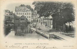 / CPA FRANCE 27 "Louviers, Vue Prise Du Pont De La Place D'Evreux" - Louviers