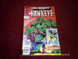 SOLO AVENGERS  HAWKEYE    N° 12 NOV  1988 - Marvel