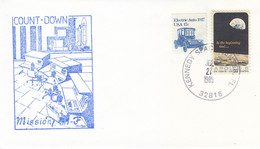 1985 USA  Space Shuttle Challenger STS-51F Mission And Countdown Commemorative Cover - Amérique Du Nord