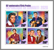 DJIBOUTI 2020 MNH Elvis Presley Music Rock & Roll M/S - OFFICIAL ISSUE - DHQ2029 - Elvis Presley