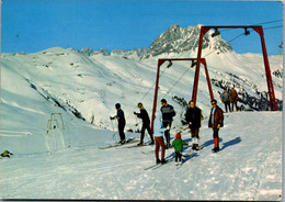 8008 - Salzburg - Neukirchen Am Großvenediger , Oberpinzgau , Ganserschlepplift Gegen Wilden Kaiser Und Rettenstein - Ge - Neukirchen Am Grossvenediger