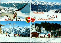 8048 - Salzburg - Mittersill Paß Thurn , Resterhöhe , Skischule , Moseralmlift - Gelaufen 1984 - Mittersill