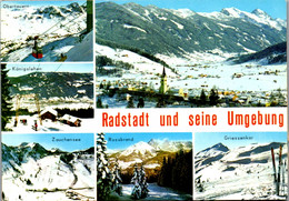 8075 - Salzburg - Radstadt Und Seine Umgebung , Zauchensee , Königslehen , Rossbrand , Mehrbildkarte - - Radstadt