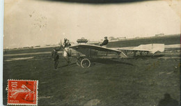 Nice * Carte Photo * Aviation * Avion Sur L'aérodrome * Aviateur Aéroport - Other & Unclassified