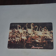 Tanzania-(TAZ-TT-12C)-flamingos-(13)-(10units)-(0010-350444)-used Card+1card Prepiad/gift Free - Tanzanie