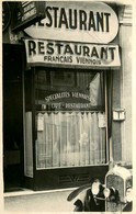 Nice * Carte Photo * Devanture Café Restaurant Français Viennois * Commerce Magasin - Pubs, Hotels And Restaurants