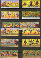 Guinea 1977 Fauna Animals Set Of 36 Mi.: 793/828 55,00 Eur. MNH - Chimpanzees