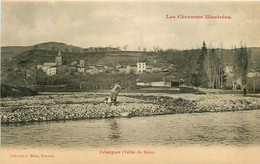 Désaignes * Panorama Sur La Commune * La Vallée Du Doux * Pêche à La Ligne * Pêcheur - Other & Unclassified