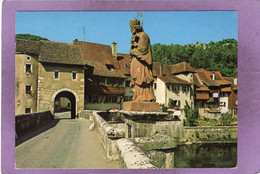 JU  ST URSANNE Le Pont Statue St Jean Nepomucène - Saint-Ursanne