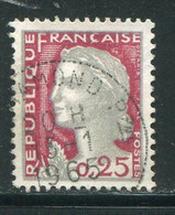 FRANCE- Y&T N°1263- Oblitéré - 1960 Marianne (Decaris)