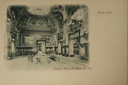 Monaco (Monte Carlo) Ancien Carte // Casino - Nouvelle Salle De Jeu Ca 1900 - Casino