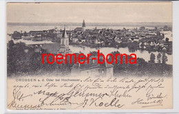 85445 Ak Crossen An Der Oder Krosno Odrzanskie Bei Hochwasser 1903 - Neumark
