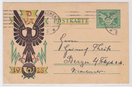 97667 DR Ganzsachen Postkarte P206/Ia Deutsche Verkehrsausstellung München 1925 - Cartoline