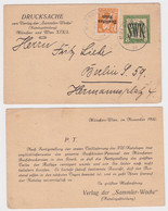 97117 K.K. Feldpost Ganzsache Überdruck Verlag Der Sammler-Woche München 1920 - Postcards