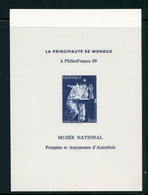 MONACO- Epreuve Souvenir Du Timbre Y&T N°1738 De 1990 - Storia Postale