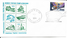 USA 1978 FDC Skylab Schip, Boot, Vliegtuig, Trein, Raket, Postkoets - Nordamerika