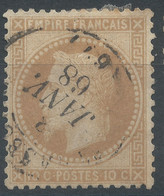 Lot N°59618  N°28A, Oblit Cachet à Date à Déchiffrée - 1863-1870 Napoleon III Gelauwerd