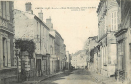 CHEMILLE - Rue Nationale, Prise Du Sud. - Chemille