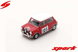 Morris Cooper S - Rauno Aaltonen/Tony Ambrose - Monte Carlo Rally 1964 #105 - Spark - Spark