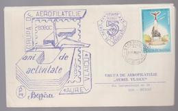 Covers Romania  1987, BUZAU , GRUOP AEROFILATELIE Buzău AUREL VLAICU 1987, Air Plane, Aviations - Covers & Documents