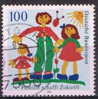 ALL-341 - RFA  ALLEMAGNE FEDERALE N°1450 Obl. La Famille Prépare L'avenir - Used Stamps