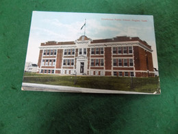 VINTAGE CANADA: REGINA SASK Strathcona Public School Tint 1915 Valentine - Regina