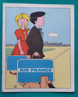 Cahier De Coloriage AIR FRANCE Années 1960 - Publicidad