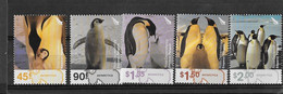 Dépendance De Ross (Nouvelle Zélande) N° 95 à 99** Faune Le Manchot Empereur - Unused Stamps