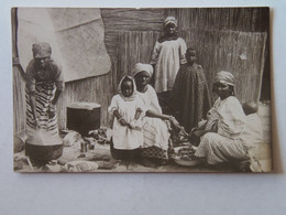 Africa Mozambique 426  Women And Children Natives Cooking 1926 Photo - Mozambique