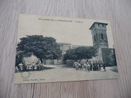 CPA 34 Hérault Villeneuve Les Maguelone L'église - Sonstige & Ohne Zuordnung