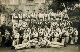 Brest * Carte Photo Militaire * Entrepôt Des équipages De La Flotte * Soldats Militaria Régiment - Brest