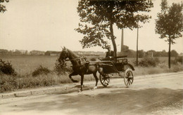 Alfortville * Carte Photo * Attelage à Cheval * Hippisme Hippique Horse * Cachet à Sec Photographe Photo Pierre - Alfortville