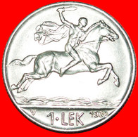 • AUSTRIA: ALBANIA ★ 1 LEK 1930V MINT LUSTER! ALEXANDER THE GREAT (336-323 BCE)! LOW START ★ NO RESERVE! - Albania