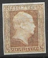 Prussia  Michel 1 Mh * 110 Euros 1851 - Ungebraucht