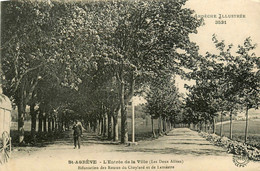 St Agrève * Entrée De La Ville * Route Du Cheylard Et Route De Lamastre - Saint Agrève