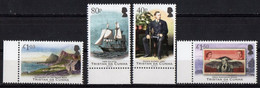 Tristan Da Cunha 2017. 150th Anniversary Of Visit Of Prince Alfred. Stamp On Stamp. Sailboat. Ship.  MNH - Tristan Da Cunha