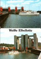 ! Moderne Ansichtskarte Fähre Lauenburg, Elbe Seitenkanal, Canal, Schleuse, Ecluse - Traghetti