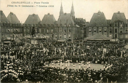 Charleville * Place Ducale * Fête Du 3ème Centenaire * 7 Octobre 1906 * Concours Gymnastique * Kiosque Manège Carousel ? - Charleville