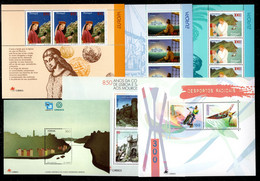 1997 Portugal Azores Madeira Compl. Year MNH Blocks. Année Compléte Blocs NeufSansCharnière. Ano Blocos NovoSemCharneira - Années Complètes