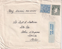 EIRE 1947        ENTIER POSTAL/GANZSACHE/POSTAL STATIONARY PLI AERIEN - Brieven En Documenten