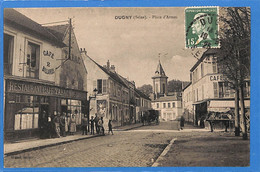 93 - Seine Saint Denis - Dugny - Place D'Armes (Restaurant-Cafe-Tabac) (N3929) - Dugny