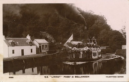 S.S. " Linnet " Passing Bellanoch . P. Used Oban  To Nogent Sur Vernisson Loiret - Argyllshire