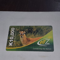 Zambia-(ZM-ZTC-REF-0001-051124)-antelope-(5)(K10.000)(011412-622914-814803)-used Card+1card Prepiad Free - Sambia