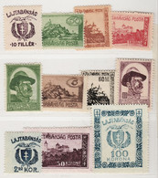 Lajtabansag - Local Stamps - Occupazione Militare Dell'Ungheria - Nuovi * - Carné