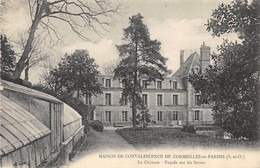 CPA 95 CORMEILLES EN PARISIS MAISON DE CONVALESCENCE FAÇADE SUR LES SERRES - Cormeilles En Parisis